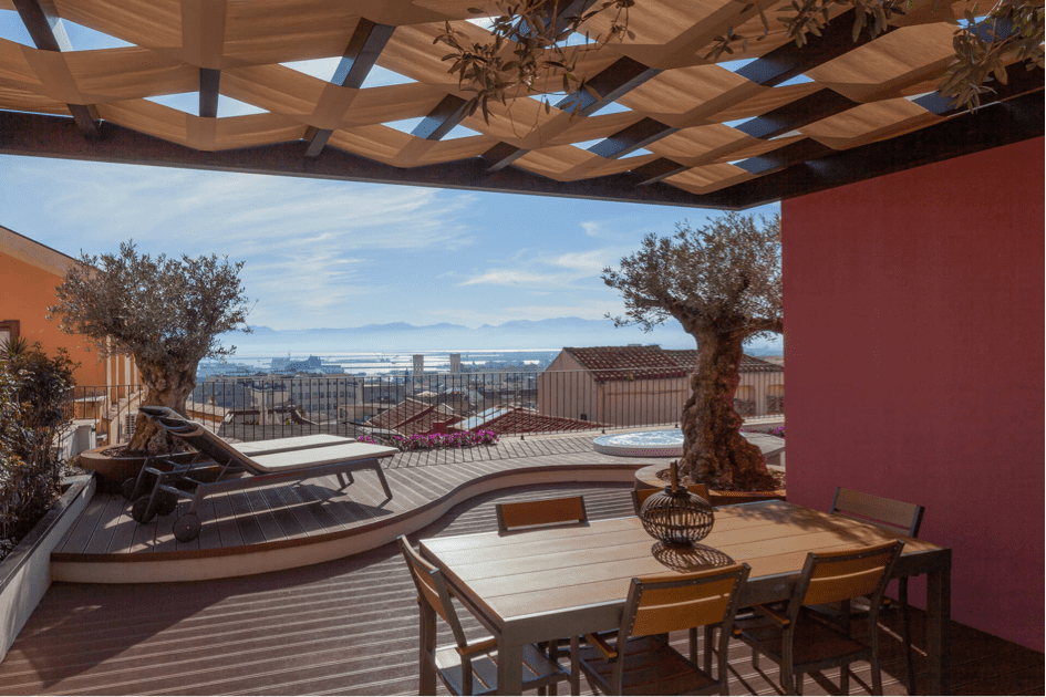 Attico Palazzo Ferrucci à Cagliari