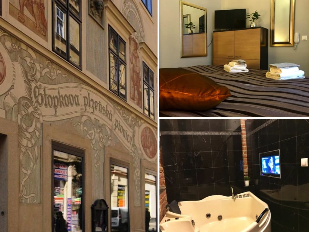 Brno Center Whirlpool Apartment