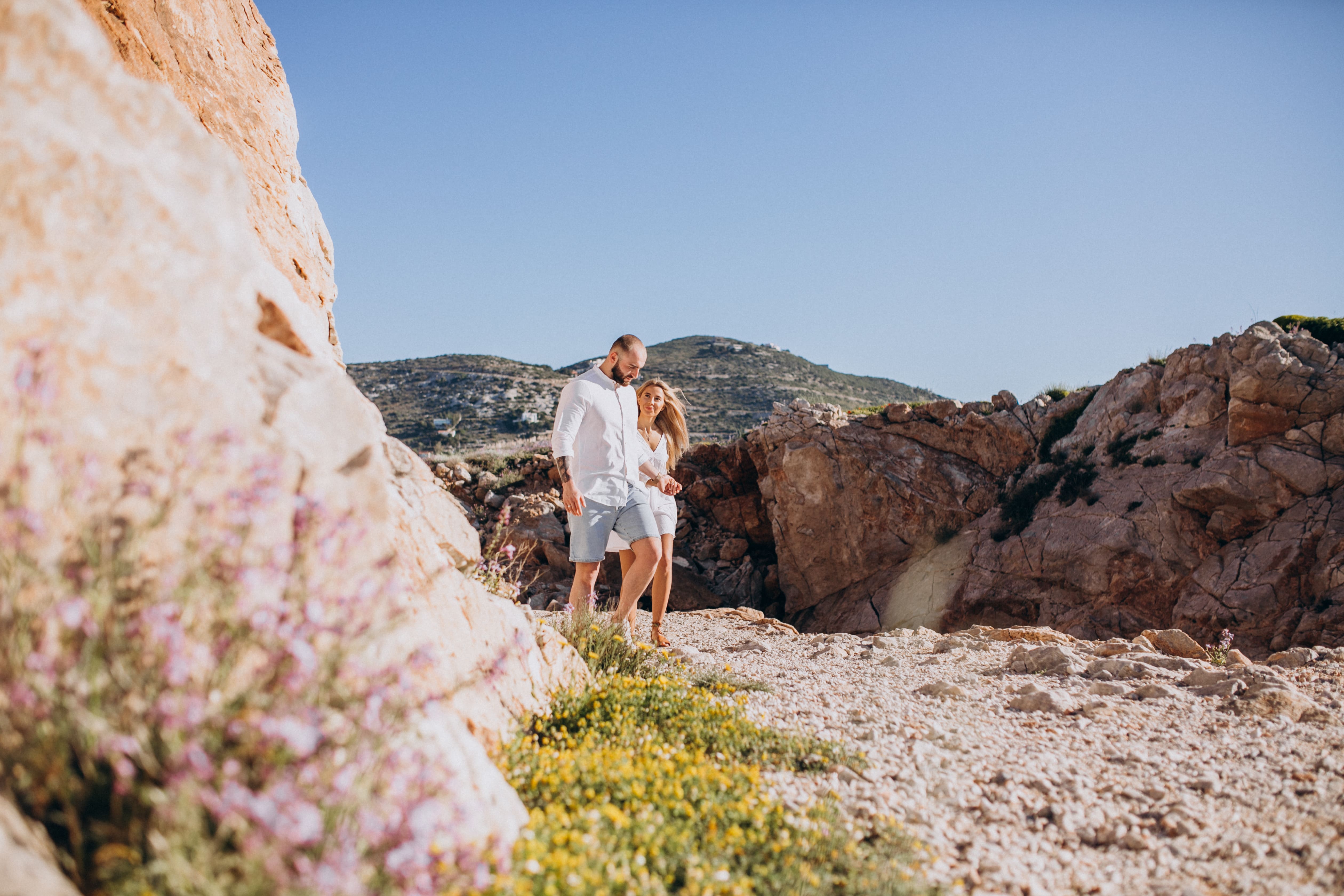 Couple en balade Gozo