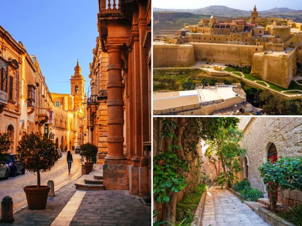 Photomontage Mdina à Malte