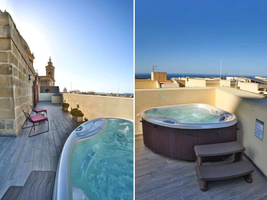 Quaint Boutique Hotel Nadur terrasse