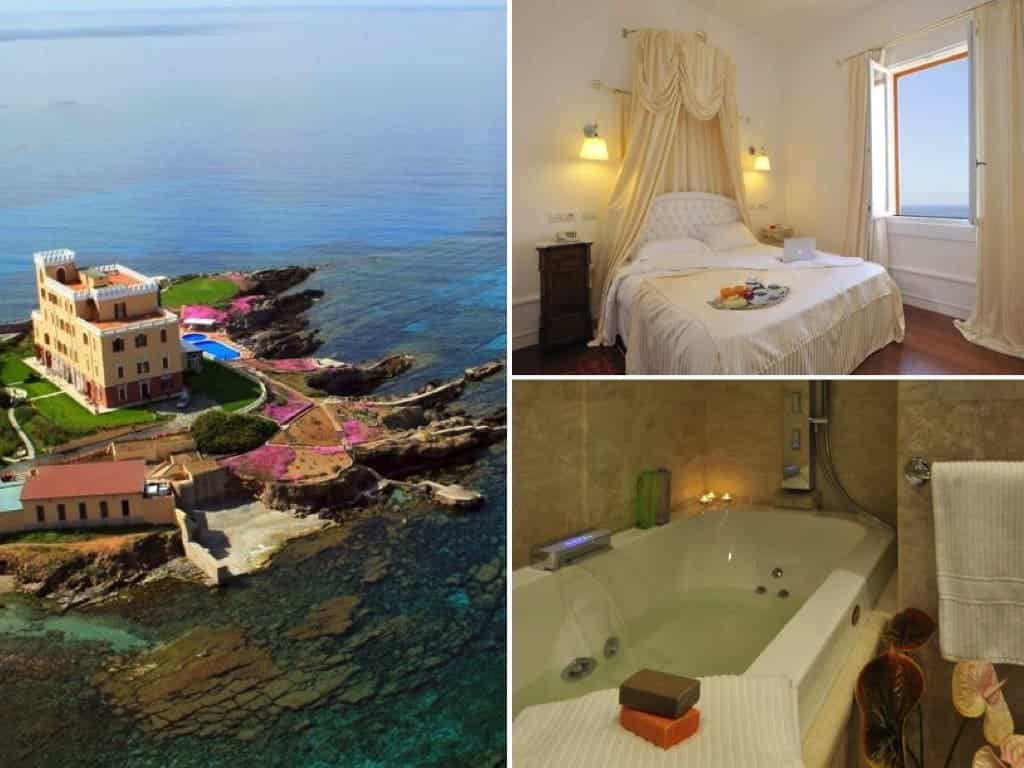 Villa Las Tronas suite baignoire spa