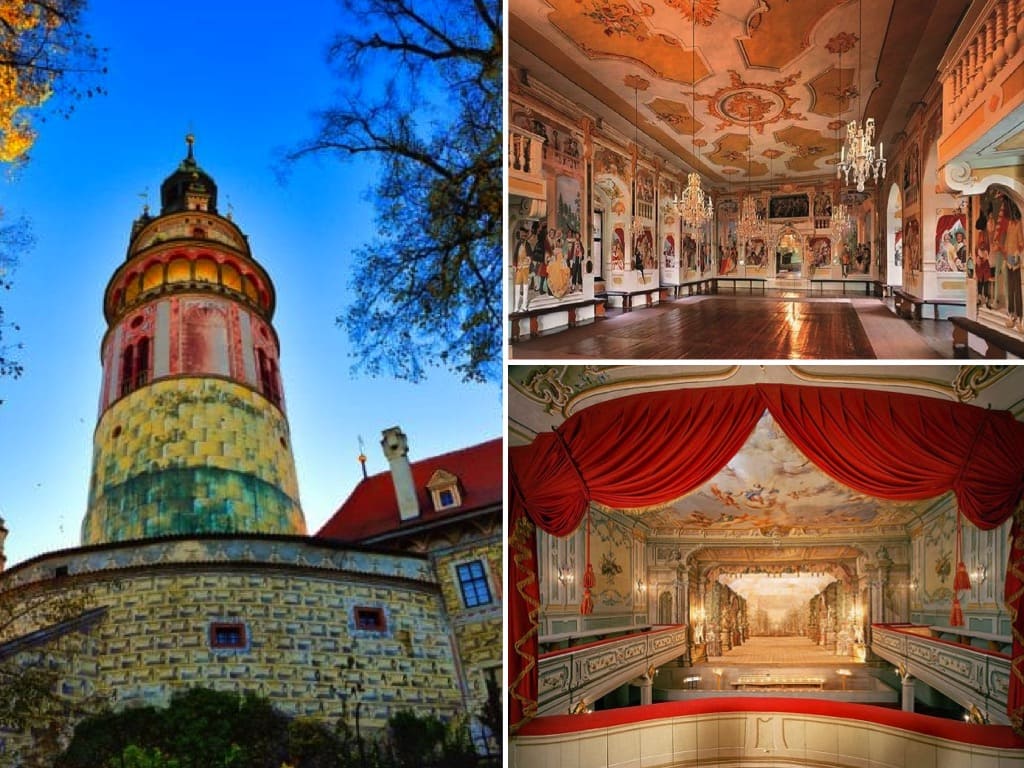 Château theâtre baroque Cesky