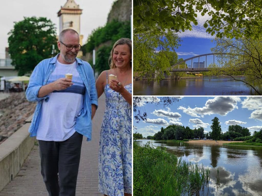 Rivière Emajögi à Tartu