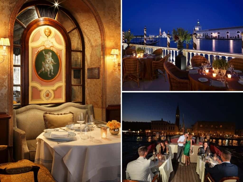 Diner romantique Venise