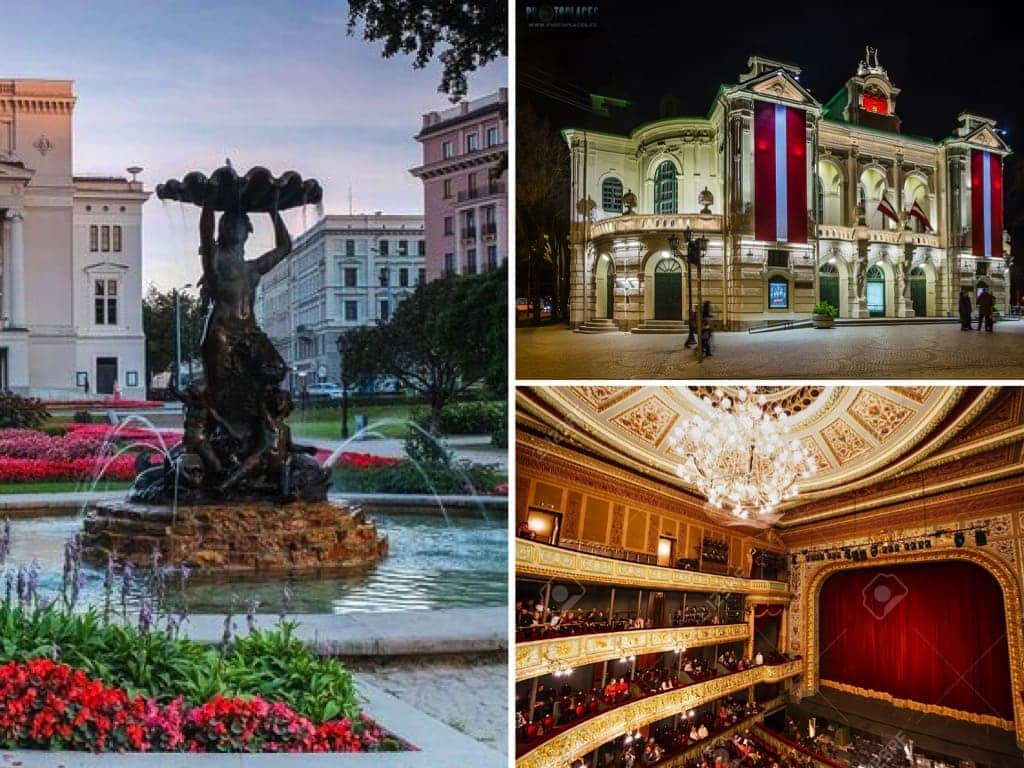 Opéra et théâtre Riga