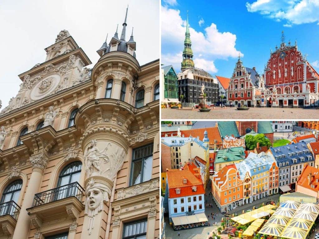 Vieux Riga +Art Nouveau