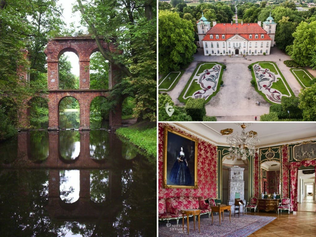 Visite Palais Nieborów Parc d'Arkadia