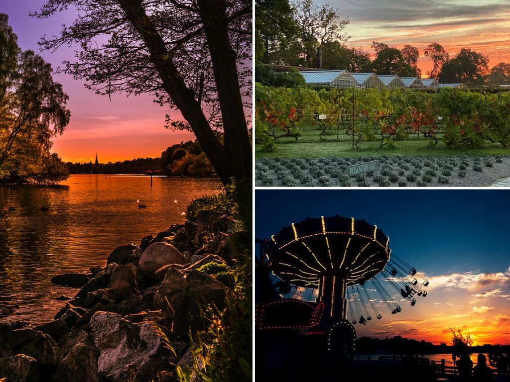 Coucher soleil Djurgården
