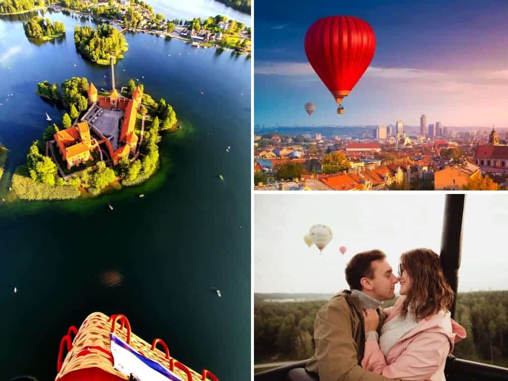 Tour Montgolfière Vilnius Trakai