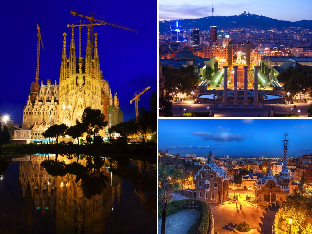 Montjuic by night