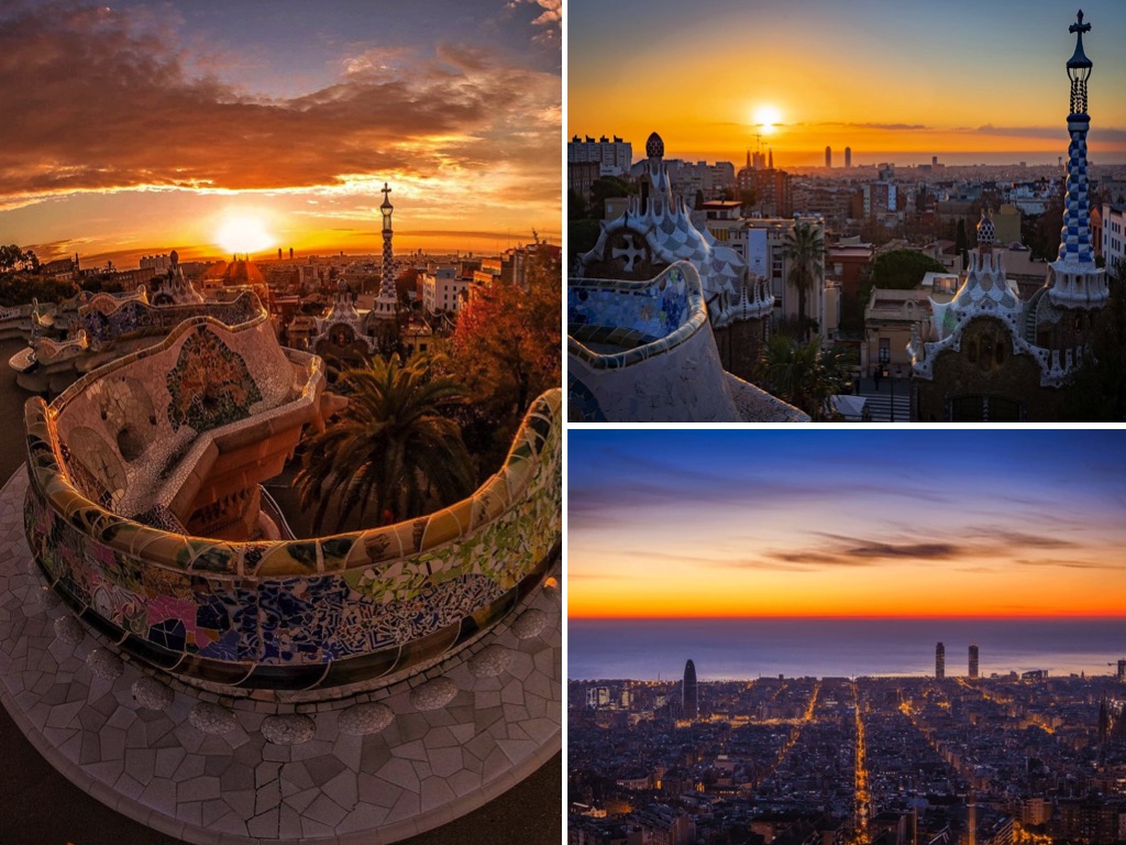 Parc Güell & Mirador del Carmen