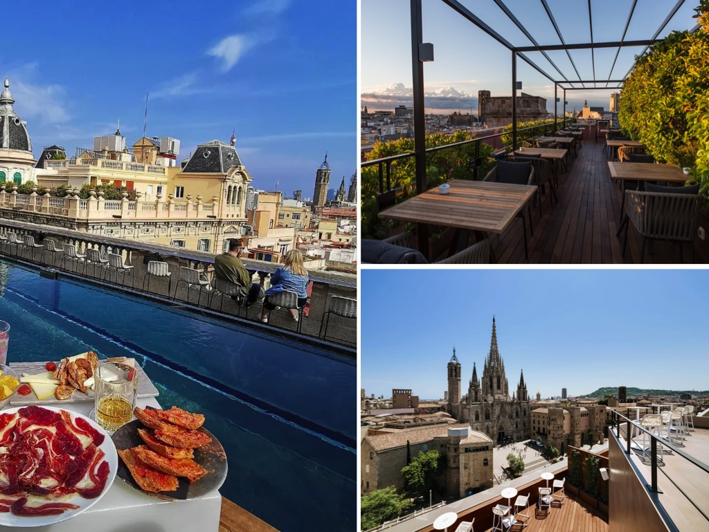 Rooftops Barcelone