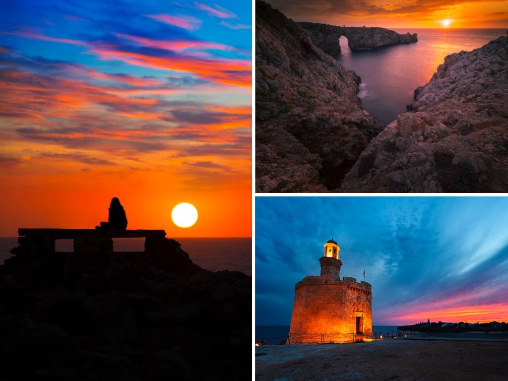Coucher soleil Ciutadella Minorque