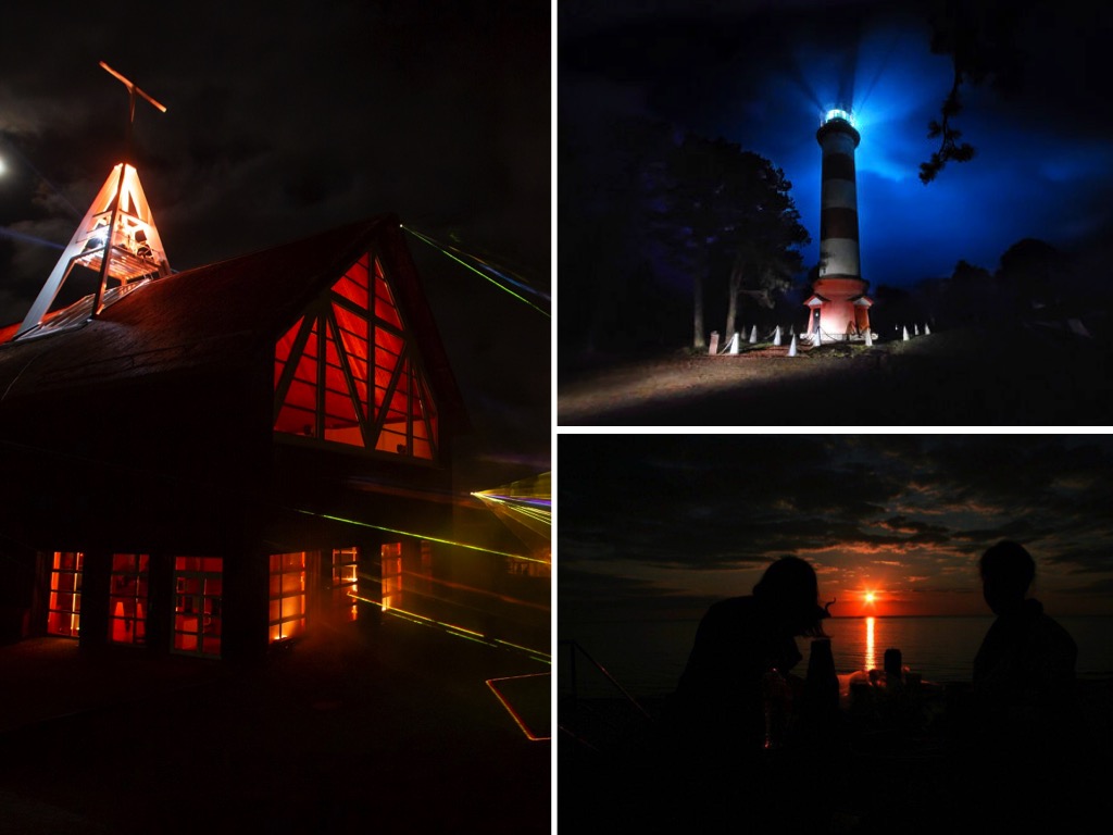 Nida by night