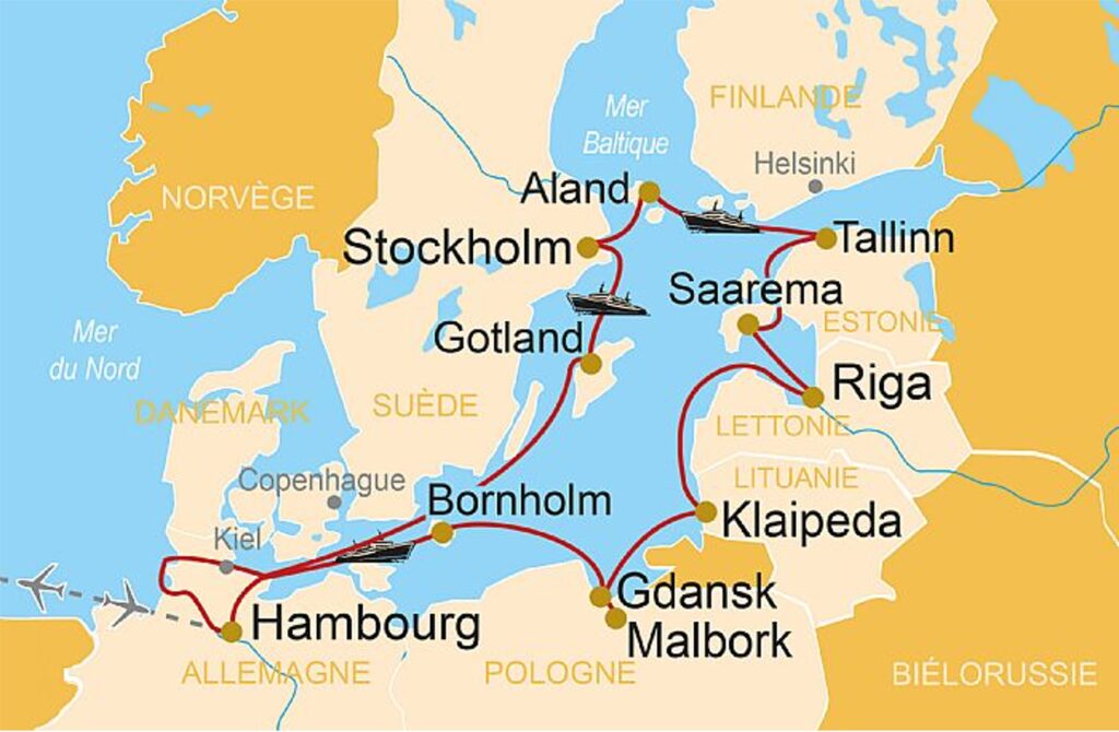 Croisière pays baltes
