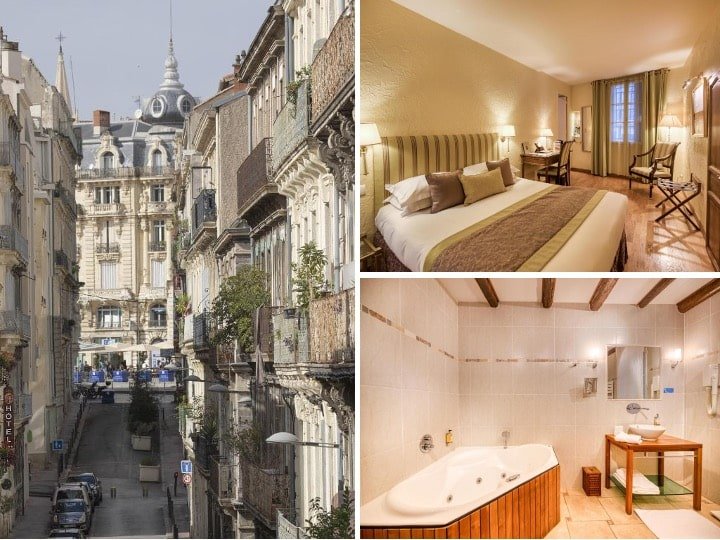 Chambre Supérieure Lit Queen-Size Hotel d'Aragon Montpellier