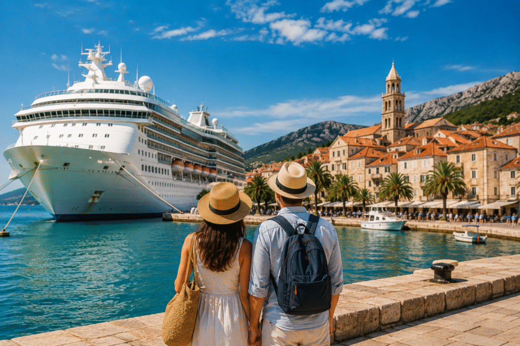 Arriver en Croatie en bateau de croisière