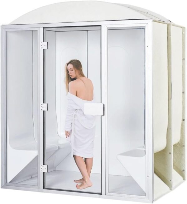 Cabine hammam blanche 4 pax