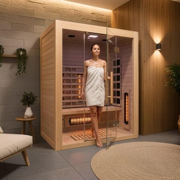 Cabine sauna infrarouge 2/3 pax