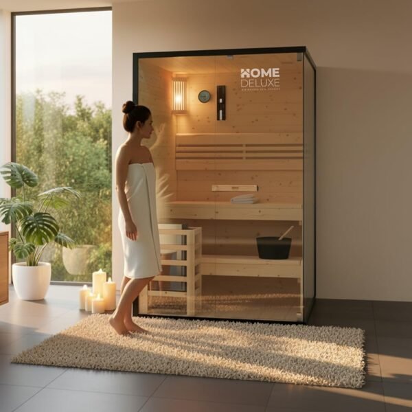 Sauna deluxe intérieur