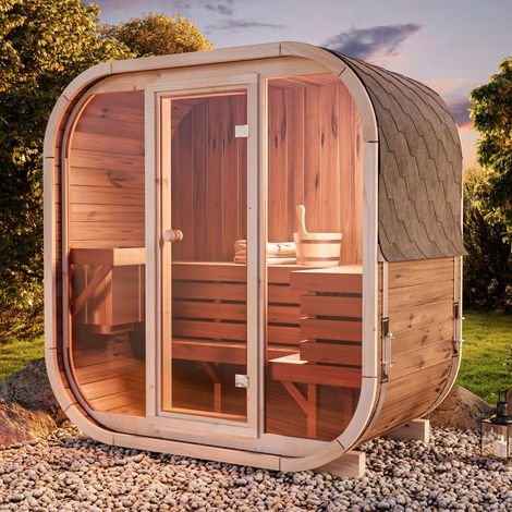 Sauna traditionnel d’extérieur 3 places