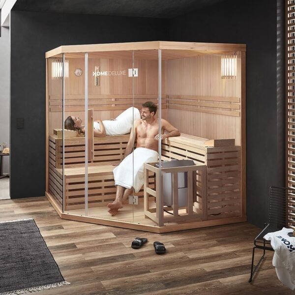 Sauna traditionnel à vapeur finlandais 2 à 6 pax