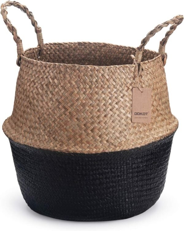 Panier thai naturel noir