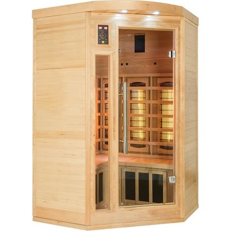 Sauna infrarouge cabine 2 places