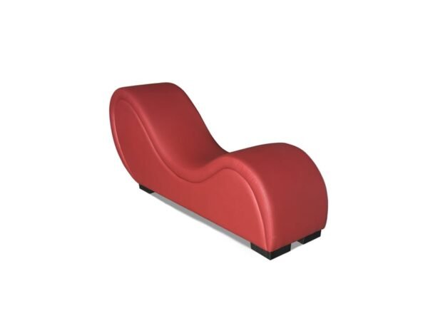 Canapé tantra rouge simili cuir