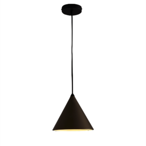 Suspension cone métal noire