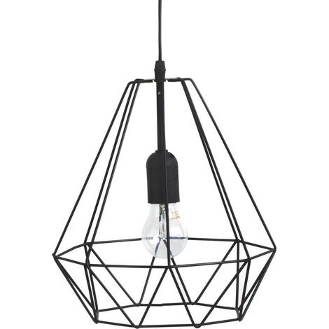Suspension filaire noire