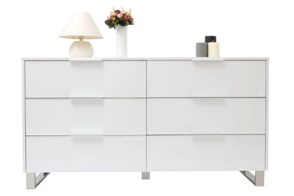 Commode design blanche