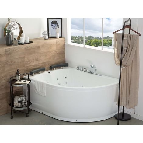 Baignoire balneo d’angle 2 places