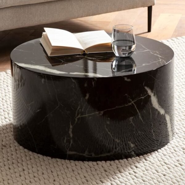 Table basse marbrée