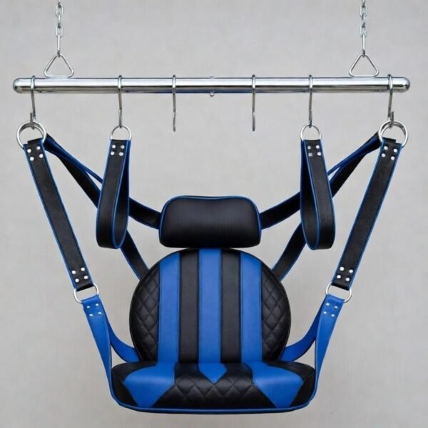 Chaise suspendue en cuir plusieurs couleurs