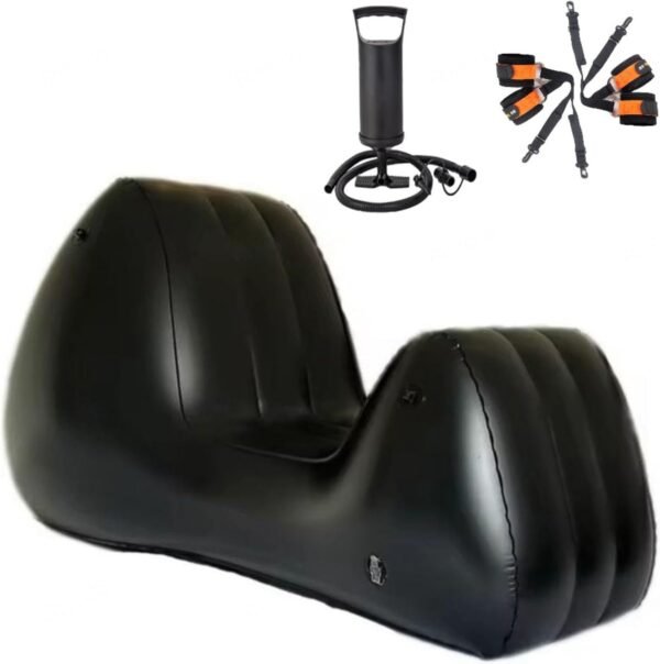 Tantra sofa érotique gonflable noir