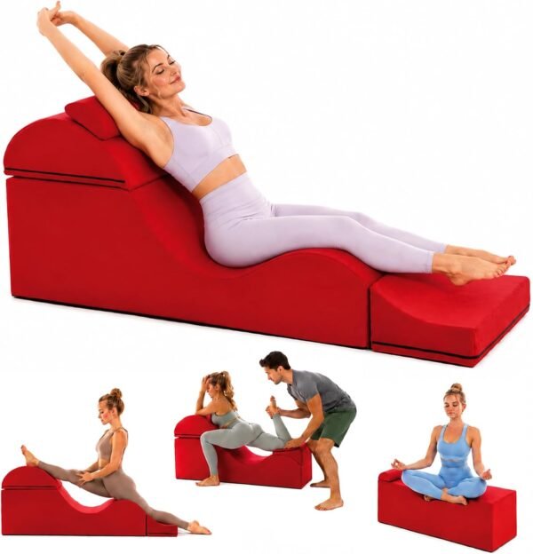 Fauteuil tantra pliable rouge