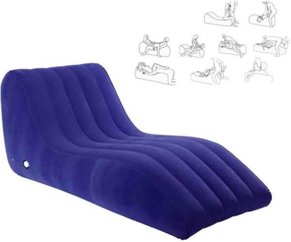 Canapé tantra gonflable violet