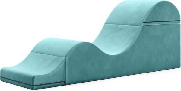 Fauteuil tantra pliable bleu