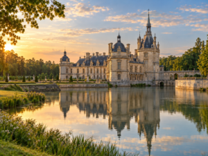 Reflets romantiques du château de Chantilly-5