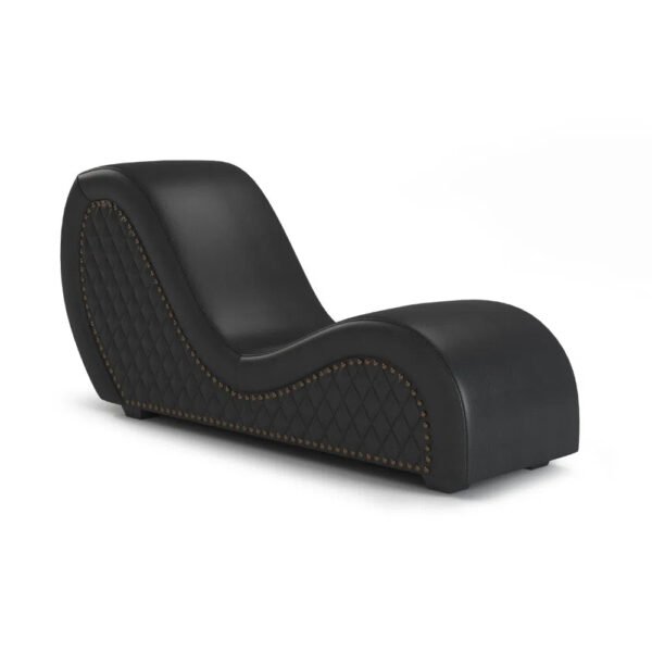 Fauteuil tantra noir baroque