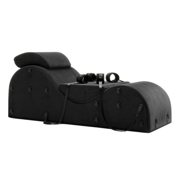 Fauteuil tantra microfibre noir